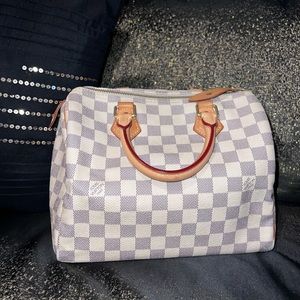SOLD Speedy 25 Damier Azur